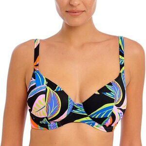 ✨ Freya Desert Disco Plunge Bikini Top 34DD NWT